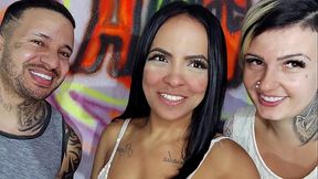 recebi uma visita quente do Casal DNA e teve uma foda gostosa