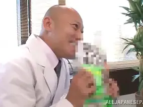 Sexy Patient Dresses Provocatively for Doctor's Intense Office Pleasure Time