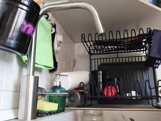 Putting 'em Clean Stuff Away - Where they indeed belong