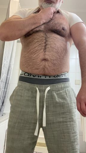 Hungry little monster bear