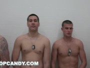 TROOP CANDY - New Military Recruits Getting Hazed, This Is Nuts!
