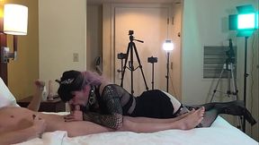 Blowjob from Hot Emo Trans Girl