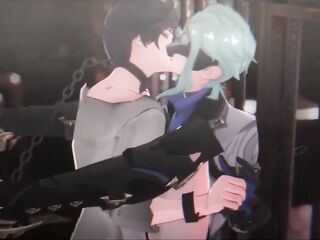 Pantalone x Dottore - Genshin Impact Manga Animation