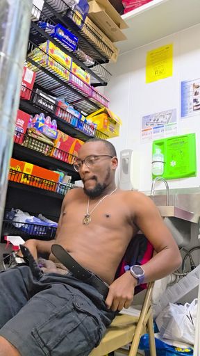 Jerking off at My Second Job