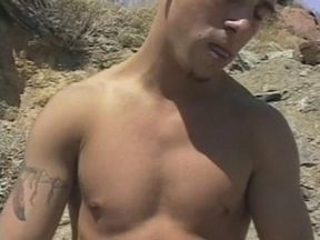 Young Latino Marine