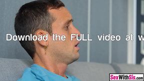 Busty teen POV bj and hardcore fuck