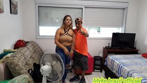 kristal stefanini veio me fazer uma visita e acabou rolando um clima de sexo gostoso com direito a sexo anal