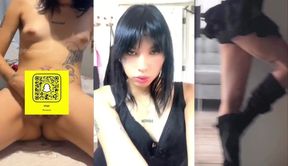 POV Hot Trans Girl Cums While Big Dick Pounds Her Babe Pussy Raw
