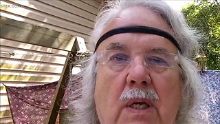 Charlie johnsons backyard nudist deck outdoors naturist