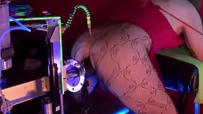 Draco Machine Rips Trans Ass Day 24 Gaping Cum Explosion