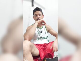 Teasing the little faggot with the red shorts out of underclothing