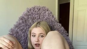 Member Video @chloechka @Teasing and #Blonde #Shaved Pussy #Nude #Solo sex nsfw | Tik.Porn