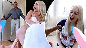Exxxtra petite young loves playing lurk and seek because she can fit into the washing machine