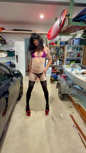 Walking Around Showing off