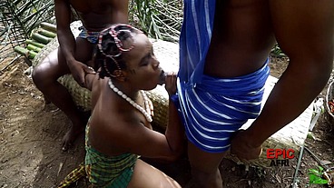 Epic Threesome - One dick is not enough for me