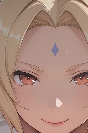 Stepmother Tsunade Accidentally Saw Her Stepson's Huge Penis and Couldn't Resist. Tsunade Cosplay in Hentai Style