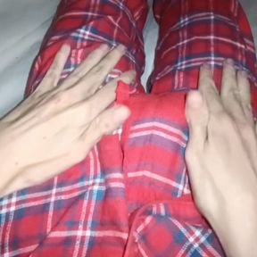 Morning masturbation pajamas in long pants