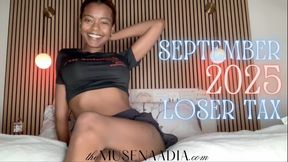 September 2025 Loser Tax