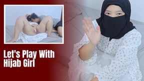 Lets Play with Sexy Hijab Pussy & Ass - Minokiiko