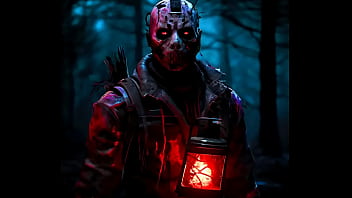 Horror MILF COSPLAY parody with killer BJ