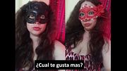 con que la máscara me veo más sexy