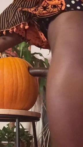 Vanniall Fucks Pumpkin for Haloween