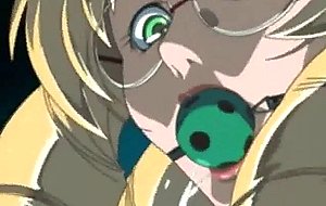 Bondage hentai with big boobs gets an enema injection