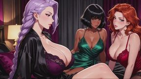 Big Tits Stories #3: Lavender Braids and Endless Softness