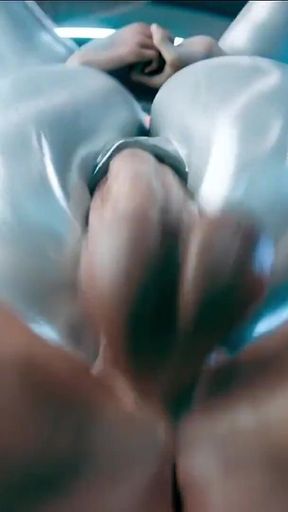 Rigid3d D3d Lynya Intense Double Penetration: Hot Big-ass Babe Takes Two Cocks in Hardcore Doggy Style Pleasure