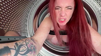 My MILF Stepmom Gets Stuck in The Washer Again So I Pound Her Tight Pussy - Bigbootyandbeast, Steve Rickz