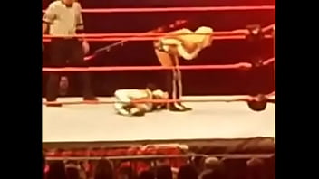 Maryse tells a referee to kiss her ass.