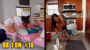 Tireless fiancée at fun compilation video
