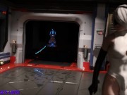 3D Comic Nier Futa Yorha 2B Clone Battle