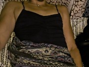 Hotwife uses favorite dildo, vibrator and has a long eye rolling orgasm