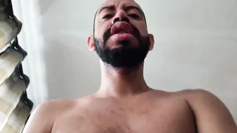 Step nephew rims and fucks his step uncle hard