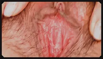 Pretty and eager Asian babe finger fucking and toying her hairy cunt