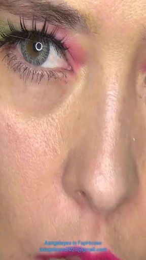 Hot Fun Swallowing Big Tangerines