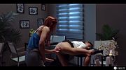 Time Freeze Futanari Anal - Veronica Leal & Clemence Audiard