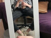 18 YEAR OLD TWINK BOY JERKING OFF (CUMSHOT)