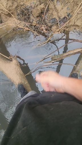 Jerking off while walking