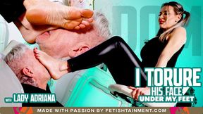 I'll finish him off under my feet ( Foot Domination with Lada Adriana ) - FULL HD wmv