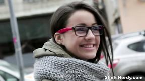 ”Nerdy birdy getting dirty”