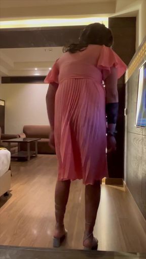 Jessica Bath in Red Saree   Clip 1
