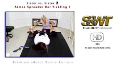 Sister vs Sister 2 - Spreader Bar Tickling