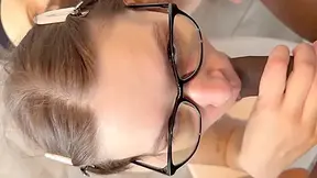 Horny White Office Slut Devours My Black Cock With Greed - Kitty Doll