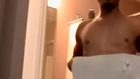 Black jock masturbation paused with mature homos blowjob