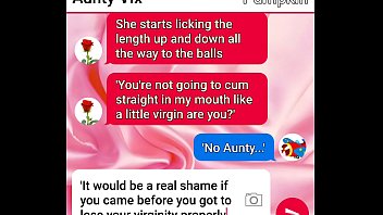 Aunty Vix and Pumpkin sext roleplay part two