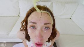 anal indy lix spew recyclying - tiny little whore pushed hard and used by dominant daddy