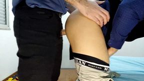 gozou no meu terno e gravata sem tocar