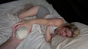 Stepdaughter had a bad dream and now needs stepdaddy'_s cock
